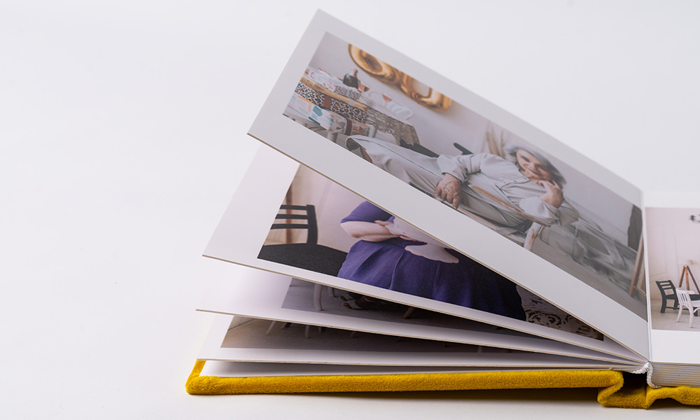 Poza album din catifea