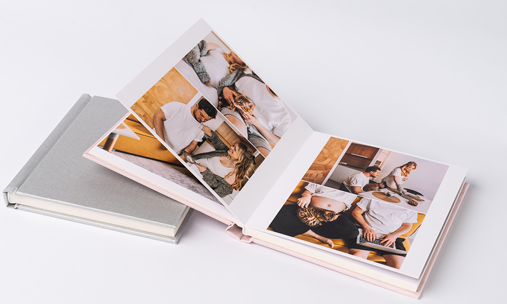 Poza album din pânză