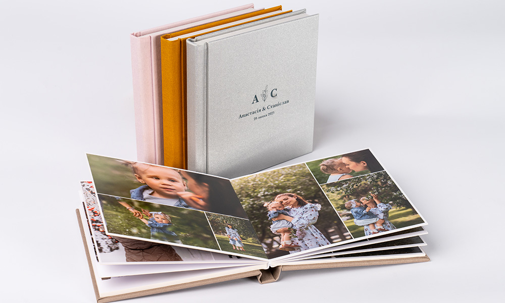 Poza album din pânză