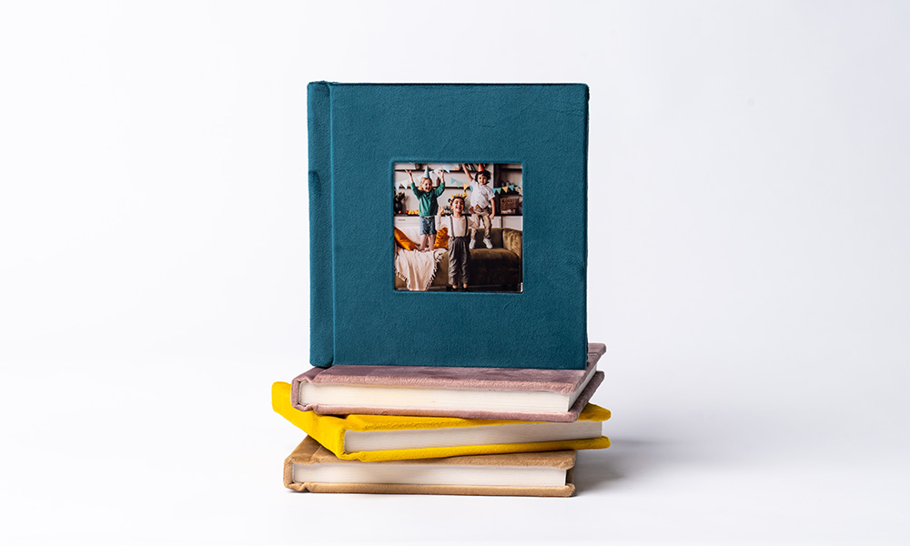 Poza album din catifea