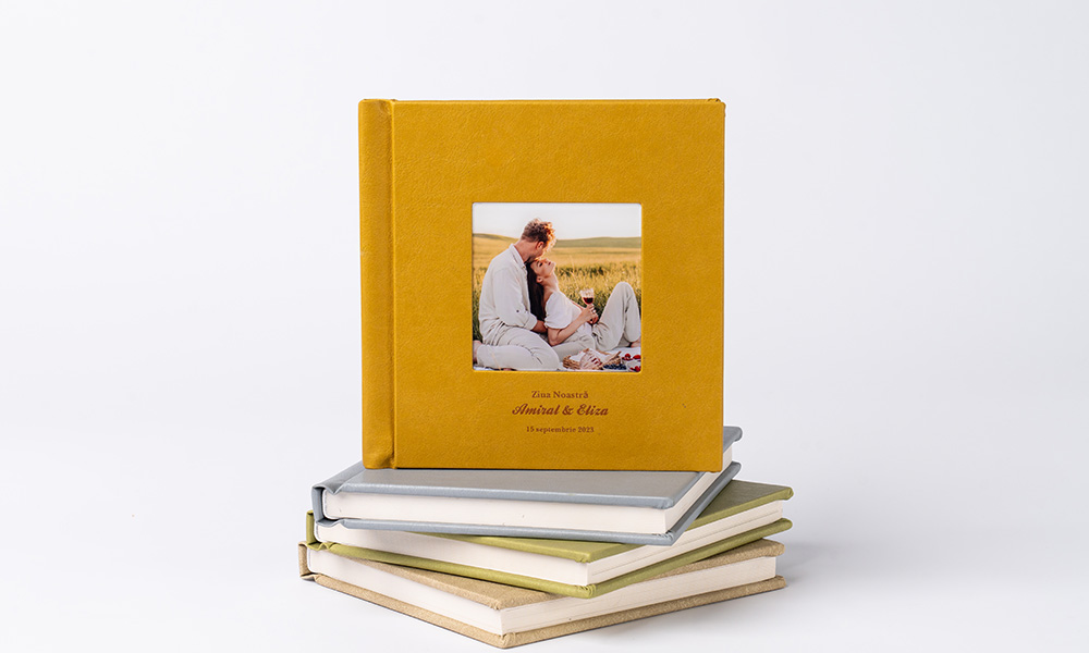 Poza album din piele